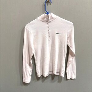 Oregon Ducks Long Sleeve Women's Turtleneck Shirt Quarter Zip Size Small Petite